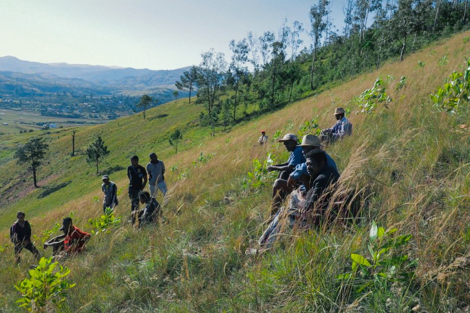 Contadini in Madagascar